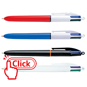 BiC 4色ボールペン 1.0/0.7　BC-4CBP
